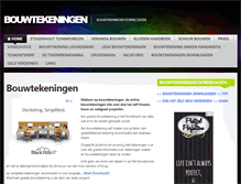 Tablet Screenshot of bouwtekeningen.org